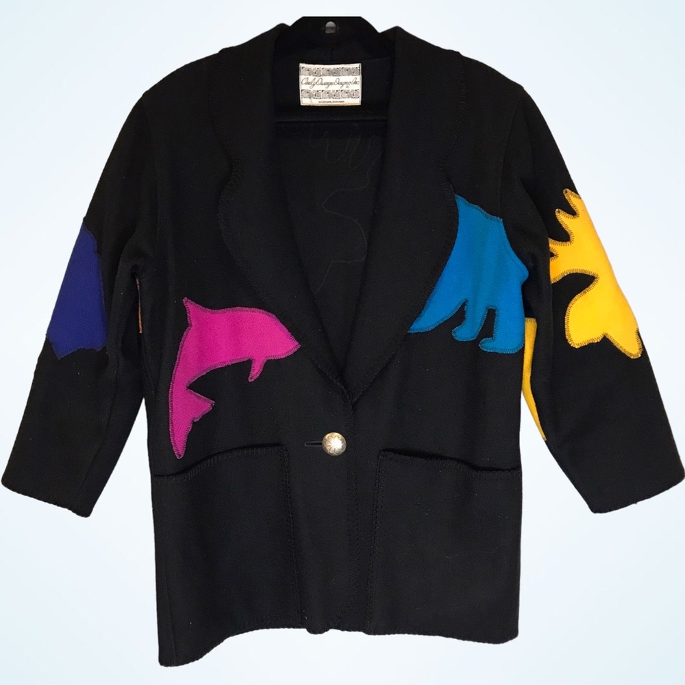 Cindy Owings Designs 1980’s Wool Jacket - SM